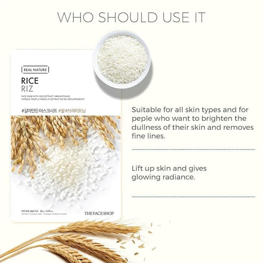 Anti-Aging Daily Glow Sheet Mask, Real Natural Sheet Mask for Glowing Skin & Hydration | Facial Mask with Serum | Korean Sheet Mask For Unisex (Pack of 10) (Assorted)