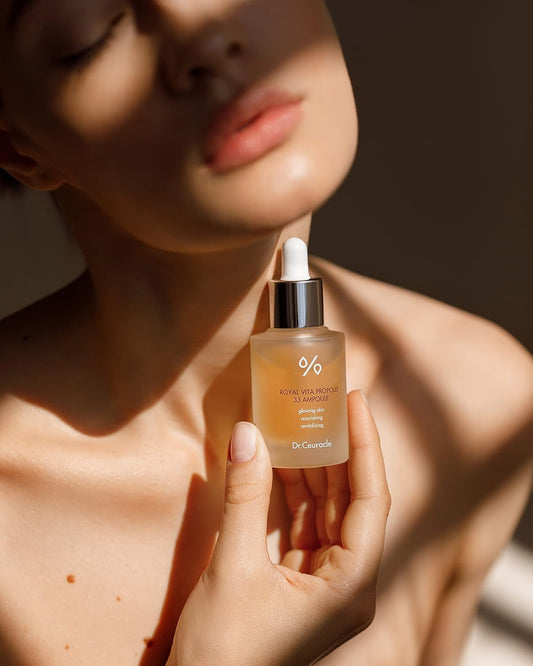 Dr.Ceuracle Royal Vita Propolis 33 Ampoule (30ml / 1.01 fl. oz.) - Ultimate Glow and Nourish Vitamin Serum for Radiant Skin, Formulated with Propolis and Royal Jelly Extract