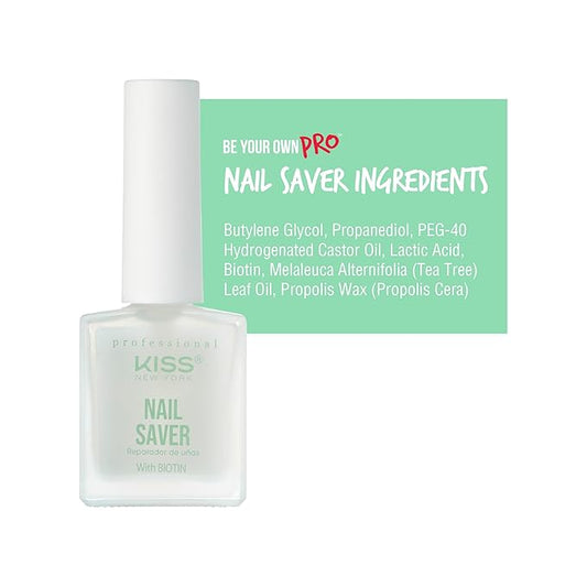 Nail Strengthening Treatment, Infused with Biotin, Propolis, Tea Tree Oil, Fingernail and Toenail, Eliminate Discoloration, Made in Korea