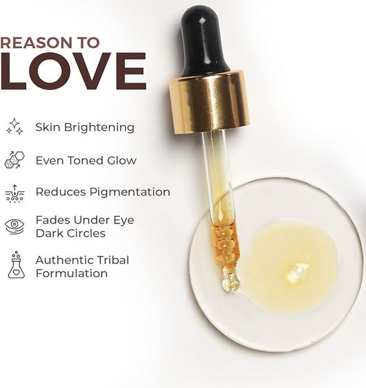 24k Kumkumadi Thailam, Skin Brightening, Oil, Toned Glow Enriched with Saffron Sandalwood, Chemical Free Natural, 30 ml Pack of 1 Standard