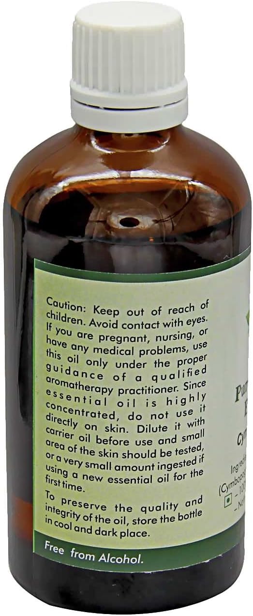 Lemongrass Essential Oil | Cymbopogon Citratus | Lemongrass Oil | for Hair | for Body | for Massage | 100% Pure Natural | Steam Distilled | Therapeutic Grade | 30ml | 1.01oz by R V Essential