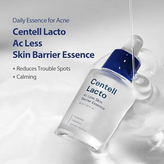SUNGBOON EDITOR Centell Lacto AC Less Skin Barrier Serum | Probiotic & Niacinamide Face Serum for Sensitive, Blemish-Prone Skin | Lightweight, Non-Greasy Hydrating Korean Skincare