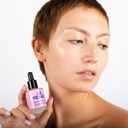 Tinted Serum - Hydrating Face Serum with Hyaluronic Acid (00 Primer, 1 Fl oz)