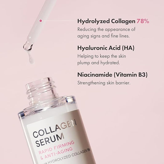 Collagen Serum for rapid firming - Hydrolyzed Collagen (2.02 Fl Oz / 60ml)
