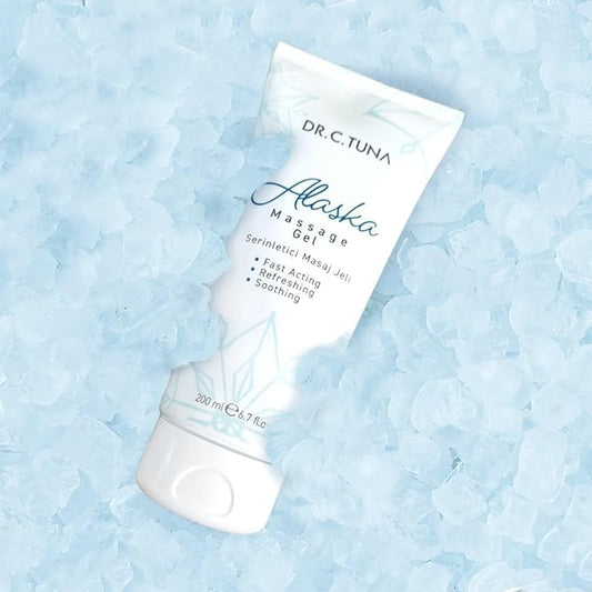 FARMASi DR C. Tuna Alaska Cooling Massage Gel – Refreshing Cooling Gel with Menthol & Eucalyptus for Instant Muscle Relief – 210 ml / 7.1 fl oz