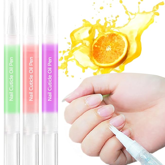 Nail Cuticle Oil Pen 28Pcs Nail Care Oil Pen Nail Nourishment Polish With Vitamins Moisturized Gel Repair For Gel Nails Care