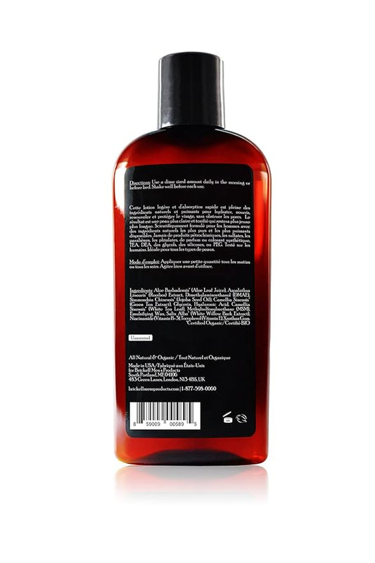 Brickell Men's Daily Essential Face Moisturizer for Men, Natural and Organic Fast-Absorbing Face Lotion with Hyaluronic Acid, Green Tea, and Jojoba, 4 Ounce, Unscented