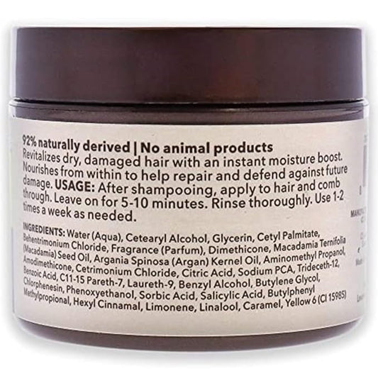 Macadamia Professional Hair Care Sulfate & Paraben Free Natural Organic Cruelty-Free Vegan Hair Products Nourishing Repair Masque -Replenishes Moisture, Strengthens and Improves Elasticity,2 fl Oz