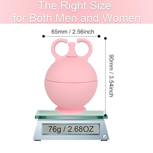 2 Pack Ice Roller for Face, Ice Face Roller for Eye Neck Body, Ice Cube Roller Massager Gua Sha Tool, Eliminates Puffiness, Reusable Facial Ice Mold, De-Puff Eye Bags, Women Men Gifts (Pink and Blue)