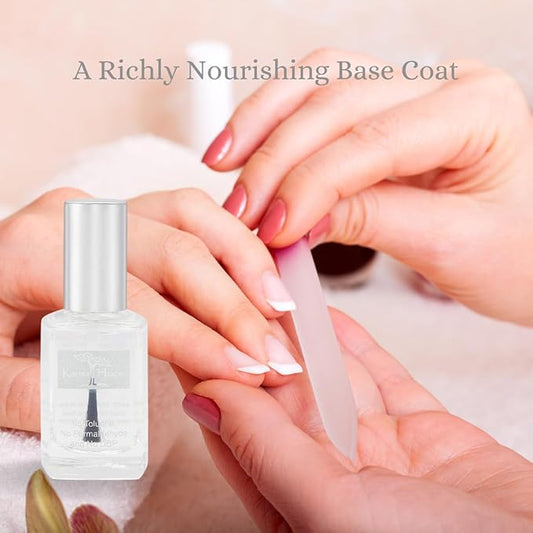 Karma Organic Triple 5 Base Coat; Non-Toxic Nail Treatment Vegan Cruelty-Free