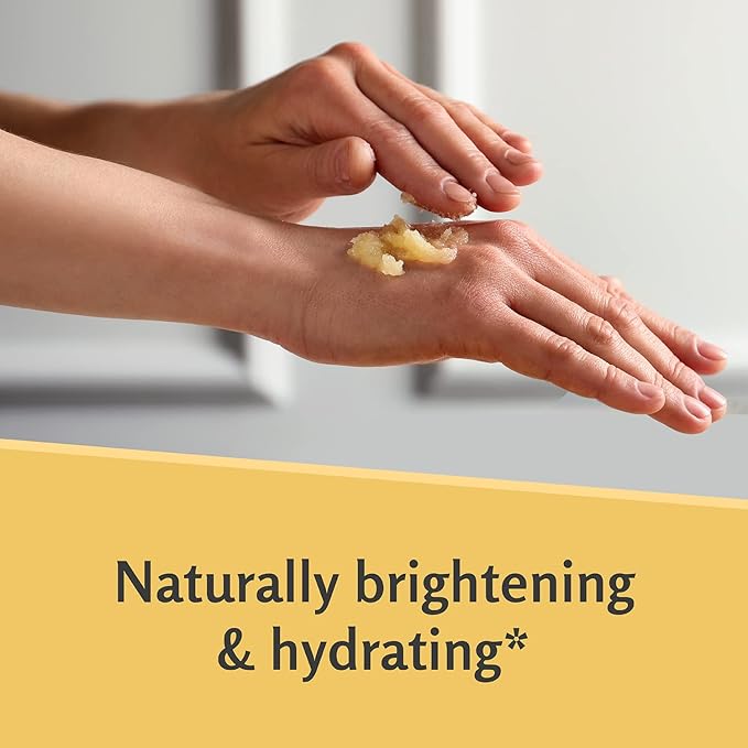 Exfoliating Turmeric Scrub and Skin Exfoliator with Collagen and Coconut Oil, Gently Exfoliates Face, Body, Hands, and Feet, Moisturizing Skincare by M3 Naturals