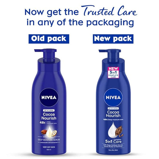 Nivea Cocoa Nourish Body Lotion(400 ml)