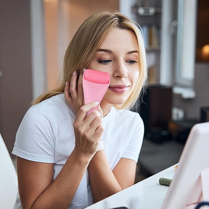 DOUKEN Ice Roller for Face & Eye, Premium Self-Care Facial Roller, Skin Care Tools for Face Eye Puffiness, Cold Therapy Ice Face Roller to Soothe Skin