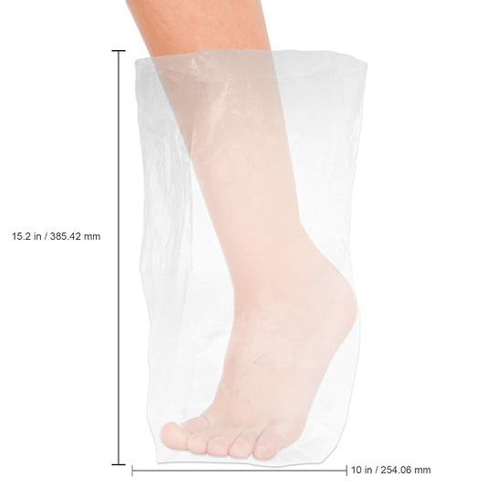 600 Counts - Ivy L Paraffin Hand & Foot Glove Bag Protectors Wax Works Thermal Mitt Liner Professional Cozy Liners Hand or Foot 15 x 10 Inches