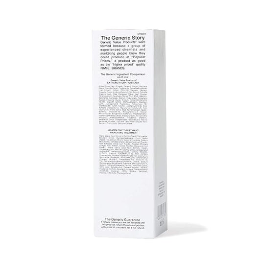 Generic Value Products Extreme Hydration Mask Compare to THIRSTYMUD Hydrating Treatment