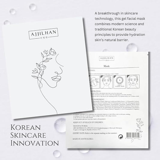 BIO-CELLULOSE Face Sheet Mask | Intensive Hydration | Skin-Nourishing Formula | Gel Facial Mask for Anti-Aging and Wrinkle Care | Korean Skincare Innovation | 1 Single Use Mask, 1.0 fl. oz. | 30 ml