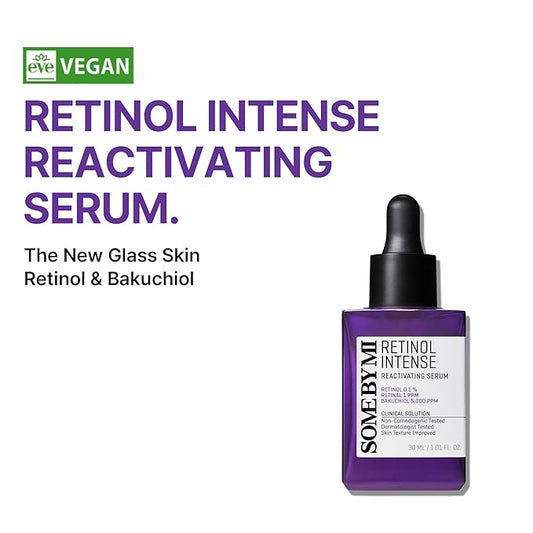 SOME BY MI Retinol Intense Reactivating Serum 50ml + Retinol Intense Advanced Triple Action Eye Cream