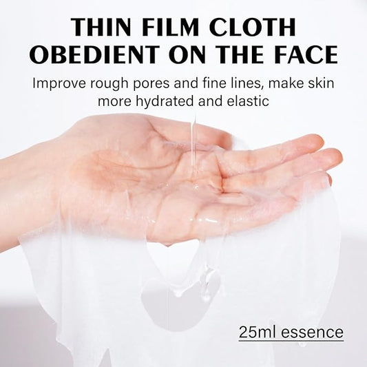 Face Masks Skincare Set for Girl,Moisturizing Collagen Facial Masks for Women Home Spa,Hyaluronic Acid Face Mask for All Skin Types,Day Night Facial Mask Hydrating,Deep Cleaning,Oil Contral(24Pack)