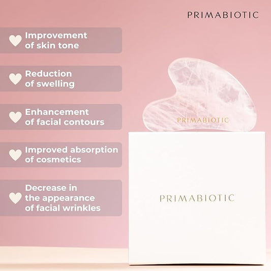 Gua Sha Stone – Facial Massage Tool for Wrinkles – Rose Quartz Guasha – Skin Care – Beauty Products – Massage Tool for Skin Care – Anti-Aging