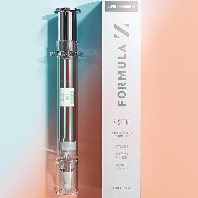 Formula Z Stem Eye Complex - Under Eye Cream for Dark Circles - Anti Aging and Firming Cream - Diminish Fine Lines and Puffiness - 0.4 oz