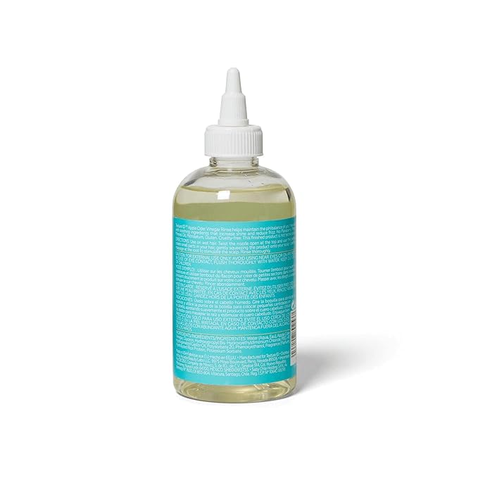 Texture ID Apple Cider Vinegar Rinse, Helps Maintain the pH Balance of Hair, Increases Shine, Reduces Frizz, Paraben Free, Crueltyfree,