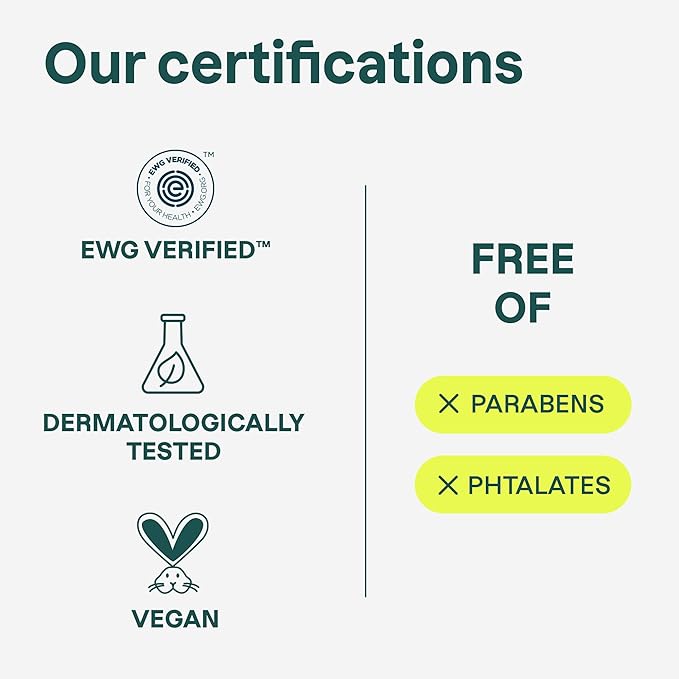 ATTITUDE Body Lotion, EWG Verified Moisturizer, Vegan Skin Care Products, Non-Greasy, Hydrating for Dry Skin, Cruelty Free, Glowing, Vine Leaves and Pomegranate, 16 Fl Oz