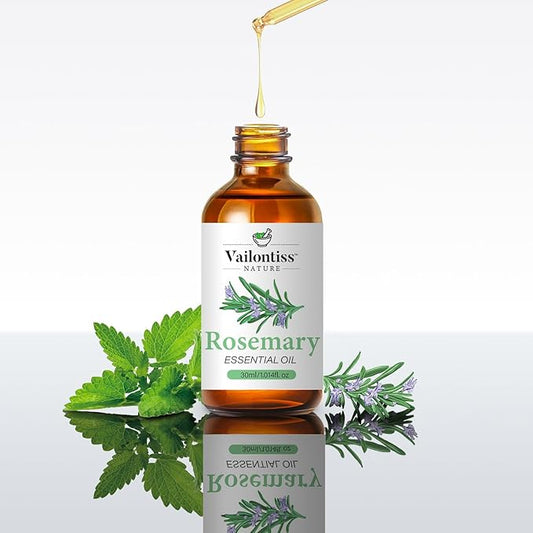 Rosemary Oil, Scalp & Hair Strengthening Oil, Rosemary Oil for Hair Growth, Dandruff Removal and Hair Strengthening for All Hair Types(Rosemary Oil, 30ml)