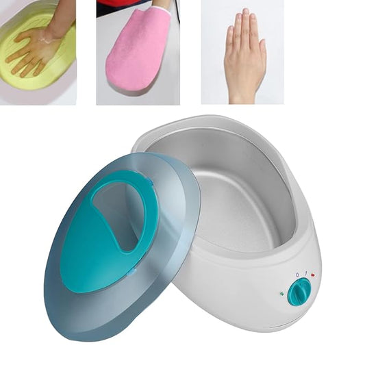Paraffin Wax Bath, Paraffin Wax Warmer Professional Salon Spa Paraffin Heater Pot Moisturizing Soothing Hand Feet Wax Spa Machine Kit for Women Men Hands and Feet Skin Care 2.3L(#2)