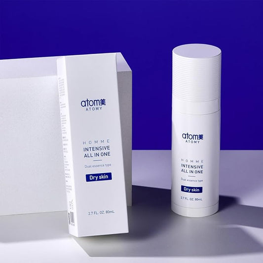 Oil and Moisture Care Essence for Men that Fills Moisture and Elasticity For Atomy Homme Intensive All-in-One (2.7fl.oz. 80ml)