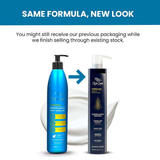 Torrano Cream Nano Keratin Hair Treatment, Straightening Hair 1 Step, Formaldehyde Free-Nanoplastia Para Alisar Cabello, Keratina Organica Sin Formol -Brazilian Nano Keratin (500ml)