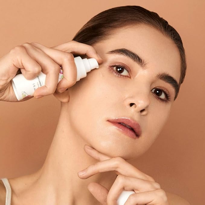 Snow Fox Skincare Cucumber Recovery Serum with Hyaluronic Acid, 30 mL