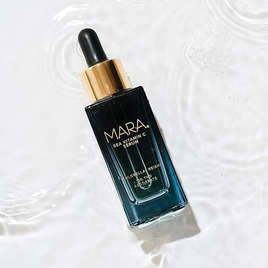 MARA - Natural Chlorella + Reishi Sea Vitamin C Serum | Plant-Based Skin Care | Skin Firming With Moringa + Squalane (1 oz | 30 ml)