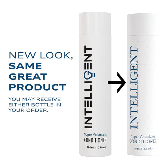 Intelligent Super Volumizing Hair Loss Conditioner - Strengthens Weakened Hair and Maximizes Volume | All Hair Types for Men and Women | 10 fl oz (290 ml)