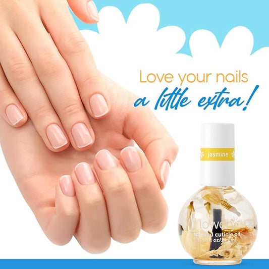 Flowery Jasmine Scented Cuticle Oil, 0.5 oz, 1 Pack