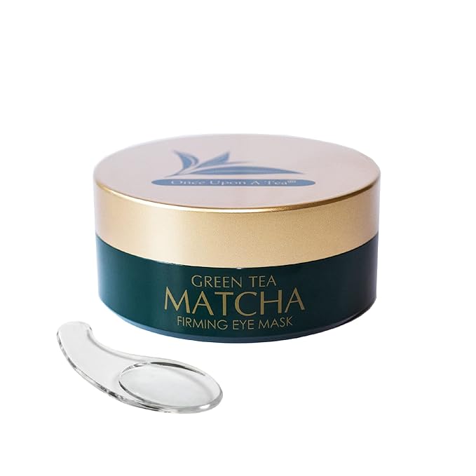 Green Tea Matcha Firming Eye Mask, 30 Pairs Collagen Patches For Fine Lines, Wrinkles, Under Eye Bags & Puffy Eyes Treatment, Face Gel Pads That Reduce The Signs Of Aging