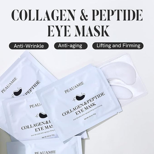 Under Eye Patches with Collagen and Peptide Eye Mask for Dark Circles and Puffiness,Face Mask Skin Care Products 30 Pairs