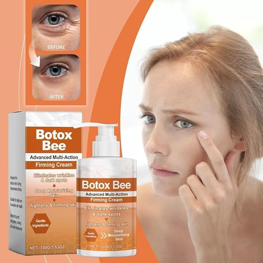 Botox Bee Venom Firming Cream, Advanced Multi-Action Firming Cream,Advanced firming & Wrinkle-Reducing cream, Bee Venom for Tightens Skin(2pcs)