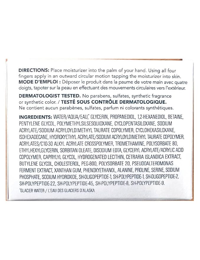 Saturday Skin Face Moisturizer Water Cream Mini Size, Vegan Natural Facial Moisturizer Oil-free Gel Cream From Alaska Glacier Water Day & Night Cream Hydrating and Reduce Wrinkles(1.01 Fl Oz (30ml))