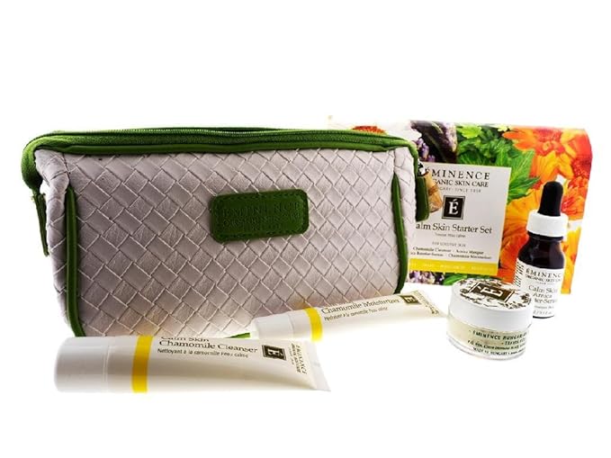 Calm Skin Starter Set by Eminence for Unisex - 5 Pc