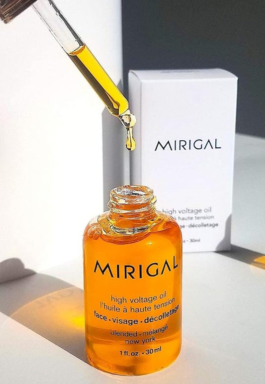 High Voltage Oil | Anti Aging Facial Serum Restorative Hydrating for Wrinkles, Fine Lines, Dark Spots | Infused with Vitamin C, A, E, Jojoba, Camilla, Rose Hip Oil Dry Skin Moisturizer 30ml