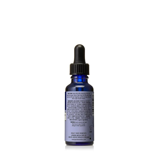 Neal's Yard Rejuvenating Frankincense Facial Oil, 12-Hour Skin-Balancing Moisture, Replenishes & Rejuvenates All Skin Types, Cruelty Free, 28mL