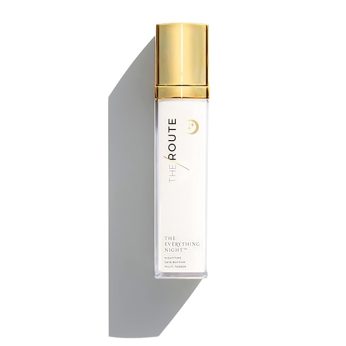 THE ROUTE BEAUTY THE EVERYTHING NIGHT Multi-Tasking Nighttime Active Moisturizer: Rejuvenates, Restores and Balances (1.7 Fl Oz)