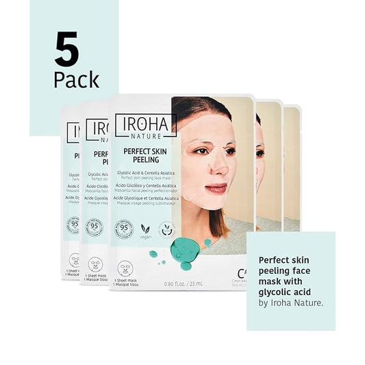 Glycolic Acid Skincare Mask - Pack of 5 Pieces