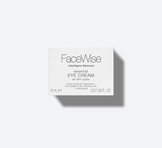 Essential Eye Cream, Hydrating Hyaluronic Acid Eye Cream to Lift Tired Eyes and Help Minimise Wrinkles Fine Lines, Daily Moisturiser with Vitamins A, E and F, Salicylate-Free Fragrance 8ml
