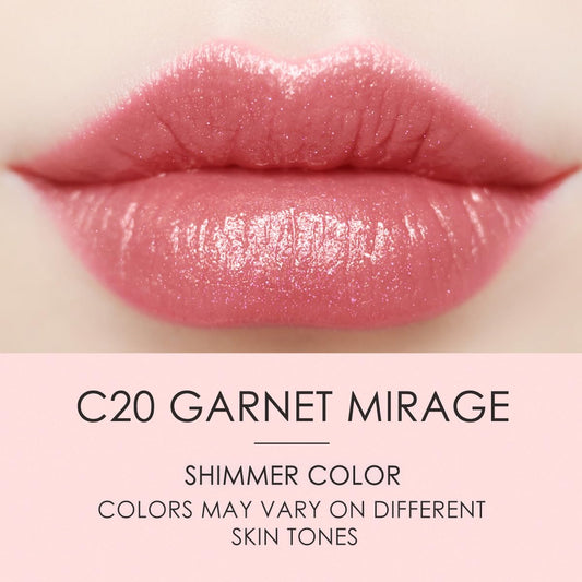 CATKIN Tinted Lip Balm Glitter Lip Stain Ultra Hydrating Lip Moistrurizer Shimmer Glow with Vitamin E Nourishing For Cracked & Dry Lips 0.12 oz C20