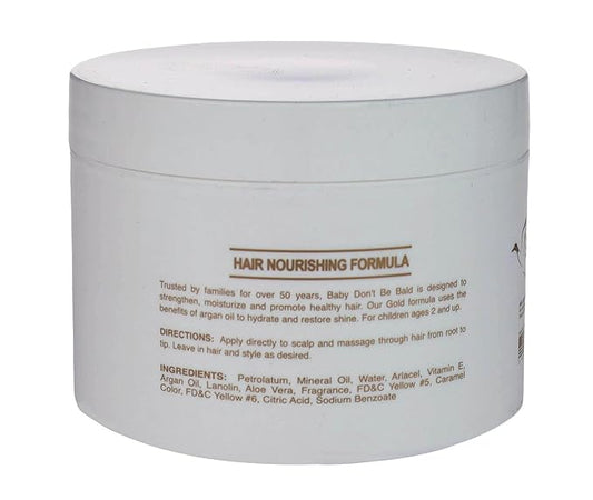 BABY DON'T BE BALD Gold Hair and Scalp Treatment 8 oz