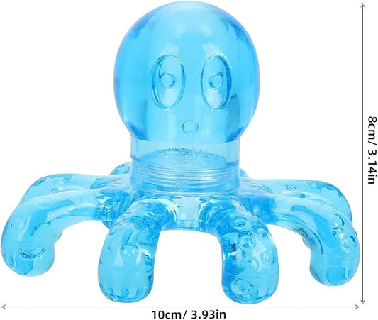2 Pcs Portable Massager Manual Scalp Massagers Handheld Massager Octopus Handheld Massage Body Tool Octopus Head Massage Massagers for Neck Head Massager Hair Ball Head Elder