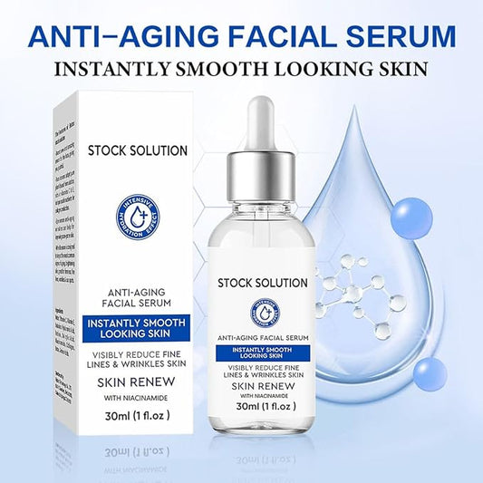 2 PCS Firming Facial Serum, Skincare Stock Solution, Stock Solution Facial Serum, Moisturizing and Firming, Moisturizing and Firming, Suitable for All Skin Types