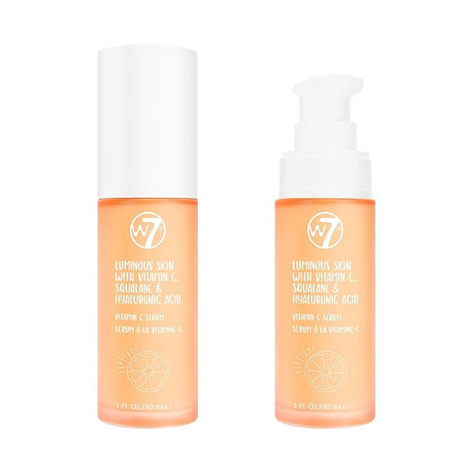 W7 Luminous Skin Vitamin C Serum - Soft Hydrating Cream With Hyaluronic Acid