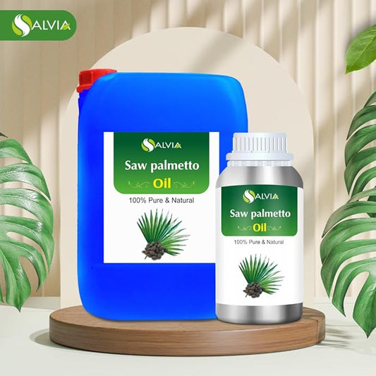 Saw Palmetto Oil - Pure & Natural Cold-Pressed Oil | Use for Skin Care & Hair Care | Used In Cream, Lotion, Shampoo, And Many Others -500 ml (16.9 Fl Oz)